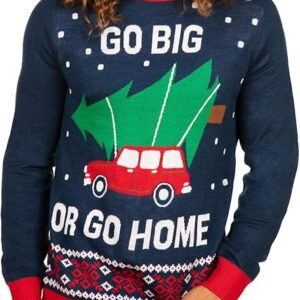 Tipsy Elves Ugly Christmas Sweaters for Men - Colorful and Funny Men's Christmas Sweaters - Hilarious Holiday Pullovers