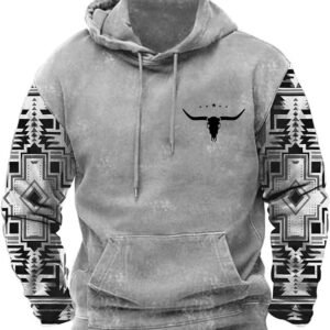 Mens Aztec Hoodie