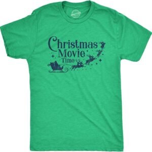 Men's Christmas Movie Time T-shirt