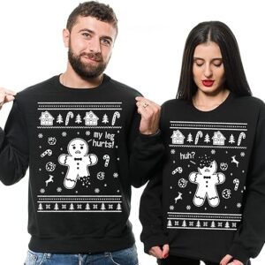 Silk Road Tees Christmas Ugly Sweater Party Sweatshirts Couple
