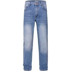 Men's Stretch Regular Fit Straight-Leg Comfort Flex Waist Denim Jeans