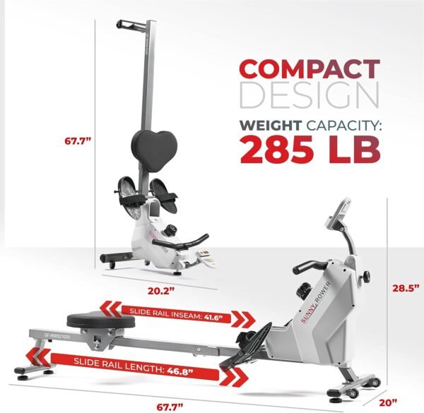 Health & Fitness Magnetic Rowing Machine