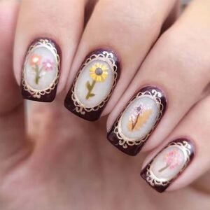 Square Press on Nails Medium