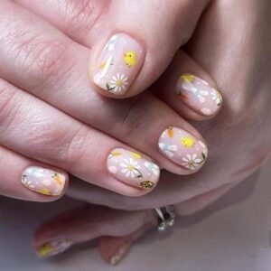 Easter Press on Nails
