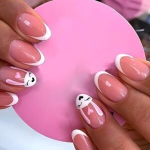 Short Oval Fake Nails