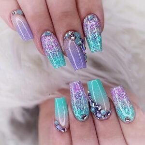 Coffin Press on Nails