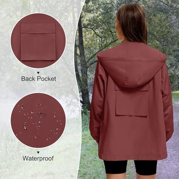 Women's Waterproof Rain Jacket
