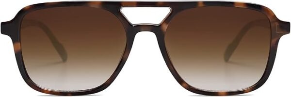 SOJOS Retro Aviator Sunglasses