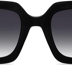 SOJOS Vintage Oversized Square Sunglasses