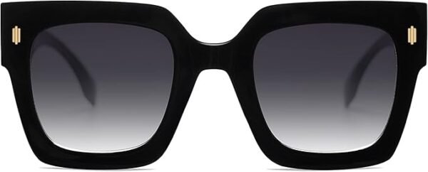 SOJOS Vintage Oversized Square Sunglasses