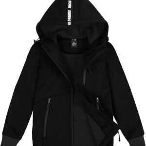 Boys' Hooded Waterproof Jacket