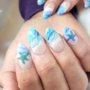 Almond Press On Nails