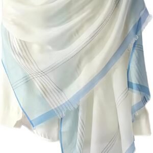 Cashmere-soft lightweight wool scarf