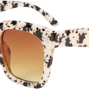 FEISEDY Vintage Women Butterfly Sunglass