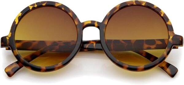 zeroUV Trendy Round Retro Sunglass