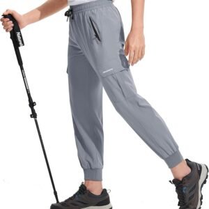 Boys' Joggers Lightweight Hiking Cargo Pants