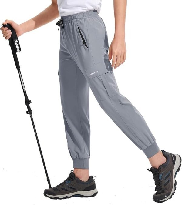 Boys' Joggers Lightweight Hiking Cargo Pants