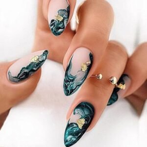 Almond Press on Nails