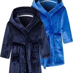Hooded Bathrobe Pajama Pack